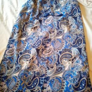 Women's size 4 small paisley above knee length dress Casual oldmoney